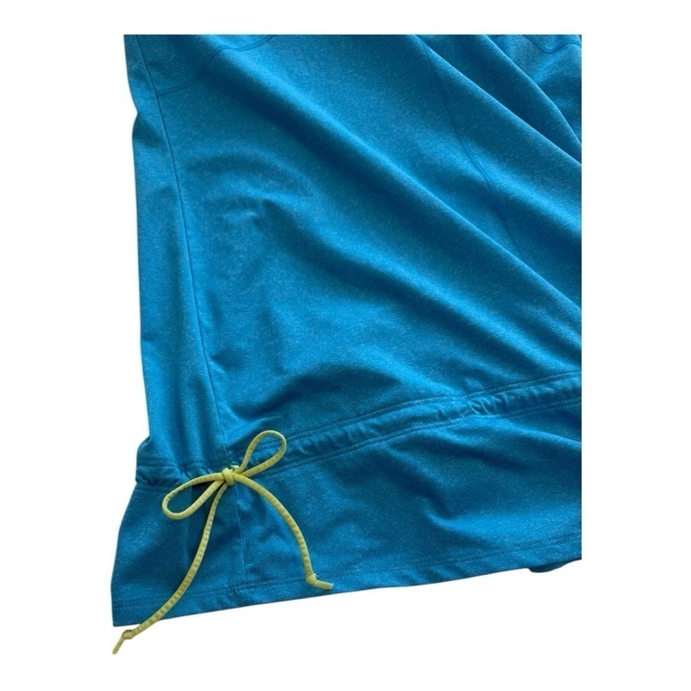MEC | Racerback Tank Top Blue With Drawstring Waist - Size XS - Picture 3 of 10